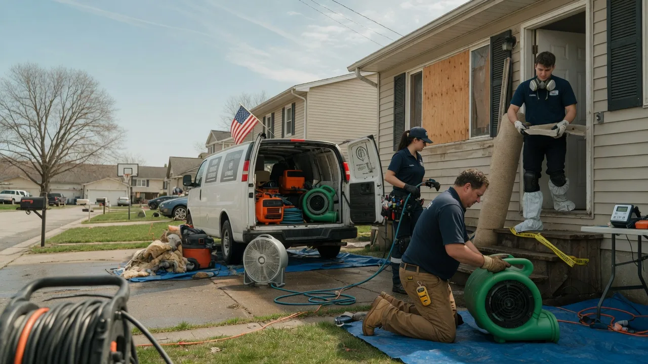 Water Damage Restoration in Williamsport, PA near me